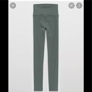 OFFLINE Ribbed High Waisted Legging - medium - royal palm